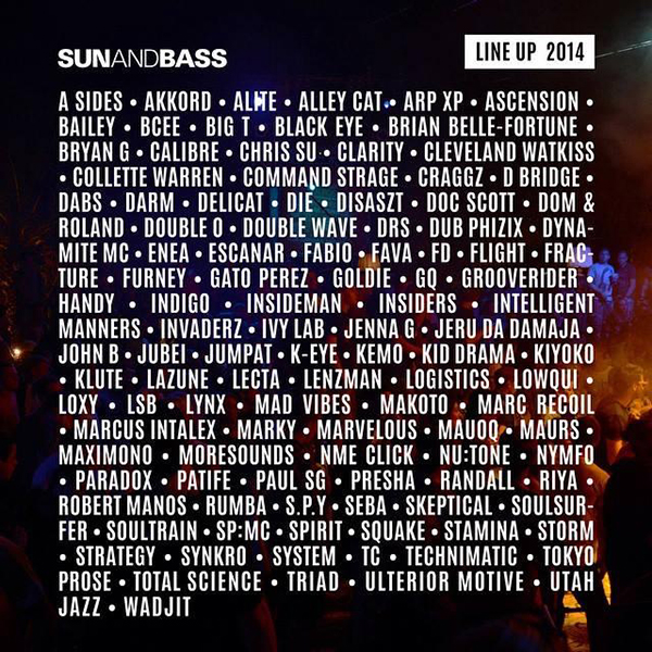 InsideMan at Sun and Bass 2014